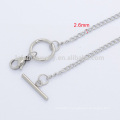 2.6mm 16" 316l stainless steel floating charm locket chain for sale, 2015 wholesale necklace men